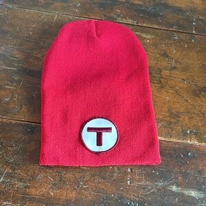 Unisex Boston MBTA Logo Winter Hat